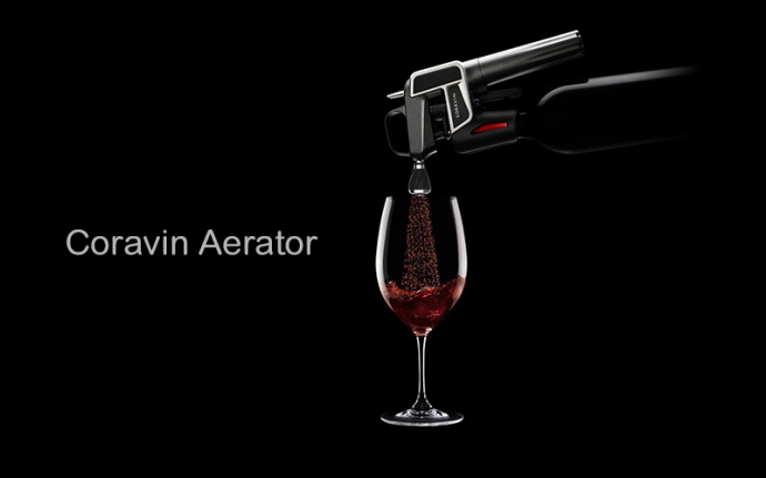 お手頃ワインを大変身！コルク栓そのままでワインを注げる「Coravin(コラヴァン)」用アクセサリー「エアレーター」登場！
