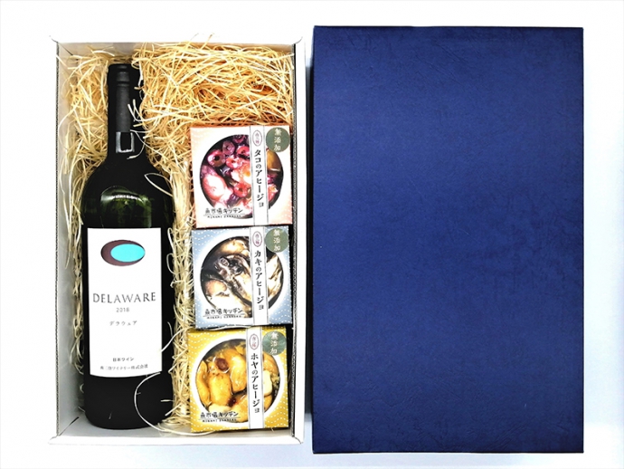 三陸の海産物とワインを楽しむ「三陸マリアージュギフトセット」2商品発売