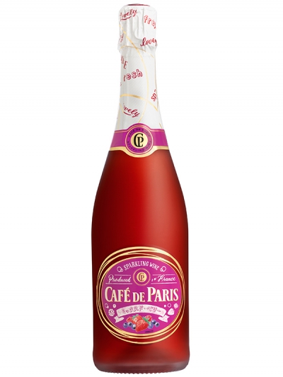 フランス産スパークリングワイン「カフェ・ド・パリ」からチョークアートで彩られた限定フレーバー『カフェ・ド・パリ ミックスド・ベリー』新発売！
