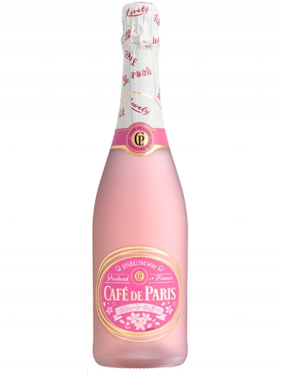 フランス産スパークリングワイン「カフェ・ド・パリ」から桜の季節にぴったりの『カフェ・ド・パリ スウィート・チェリー』限定発売