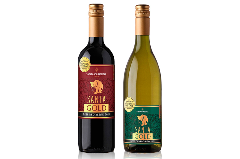 安旨チリワイン「サンタ バイ サンタ カロリーナ」シリーズにワンランク上の『サンタ ゴールド』新登場 | みんなのワイン