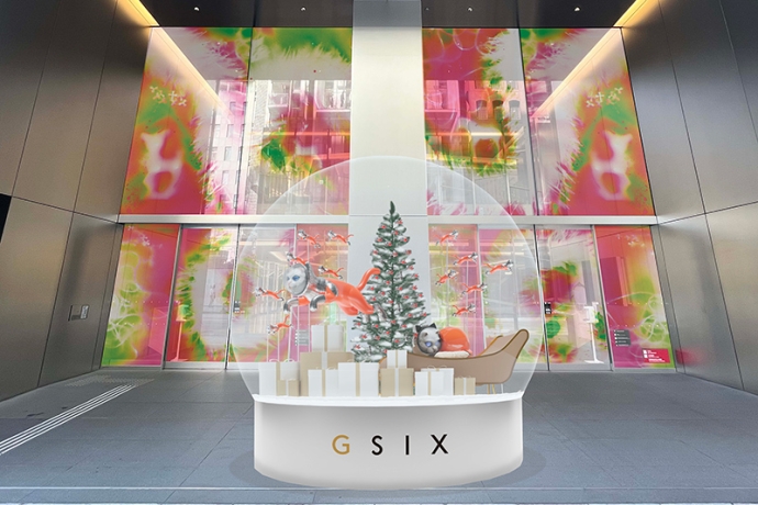 アート＆カルチャーを楽しむGINZA SIXのXmas 2024！極上シャンパンも♪