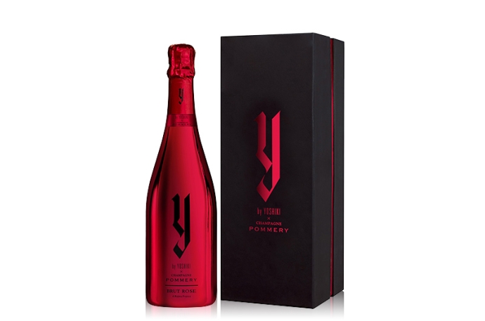 「Y by YOSHIKI×CHAMPAGNE POMMERY」より新デザインボックスのロゼ・シャンパーニュ発売