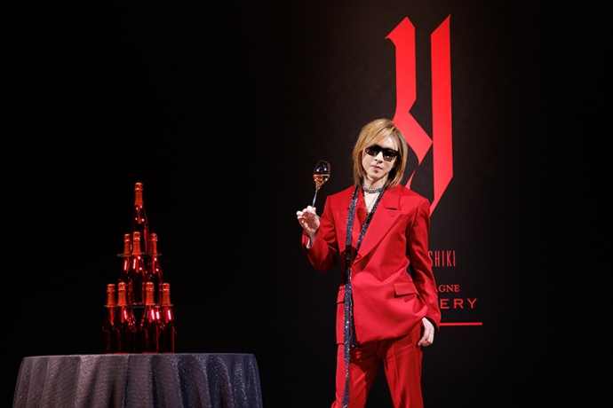 「Y by YOSHIKI×CHAMPAGNE POMMERY」より新デザインボックスのロゼ・シャンパーニュ発売