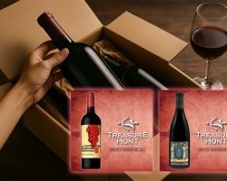 【やってみた】ワインくじ企画『トレジャーハント』赤ワイン2本まとめて挑戦しました!
