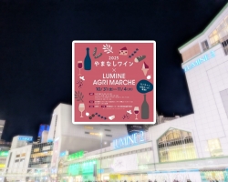 『やまなしワイン×LUMINE AGRI MARCHE 2025』開催決定!新宿で“ワイン王国・山梨”を味わう5日間